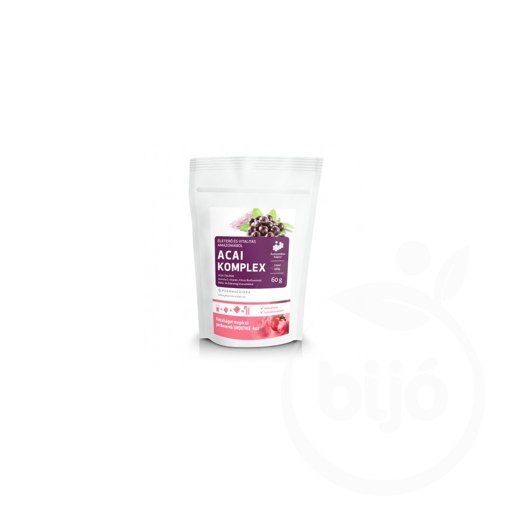 Pharmacoidea acai komplex italpor 60 g Webáruház bijo hu