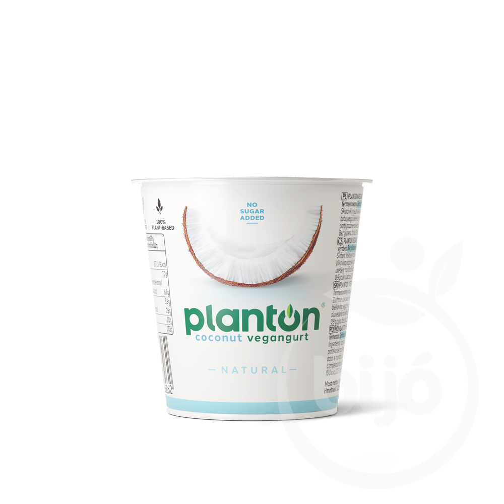 Planton kókuszos vegángurt natúr 150 g Webáruház bijo hu