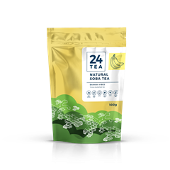 24tea banana vibes soba tea banános hajdina tea 100 g