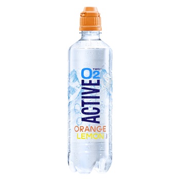 Active O2 víz narancs-citrom 500 ml