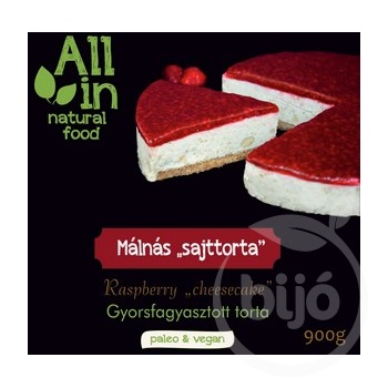 All in málnás kesukrémes torta 900 g