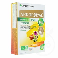 Arkoroyal bio immunité forte ampulla 20 db