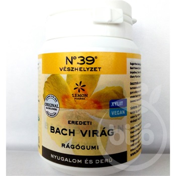 Bach virágterápiás rágógumi vészhelyzet 60 g