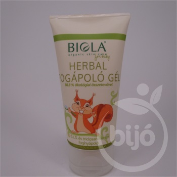 Biola bio herbal fogápoló gél 50 ml