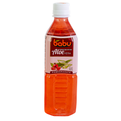 Babu aloe vera üdítőital gránátalma 500 ml