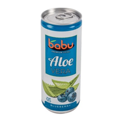 Babu aloe vera üdítőital kék áfonya 240 ml