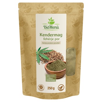 BioMenü bio kendermag fehérje por 250 g