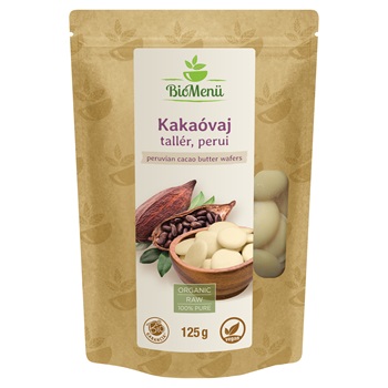 BioMenü bio perui kakaóvaj tallér 125 g