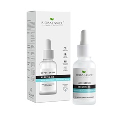 Biobalance szuperszérum arcra arbutinnal és 4d hialuronsavval 30 ml