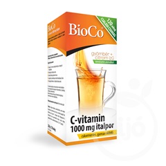 Bioco c-vitamin 1000 mg italpor 120 adag 228 g