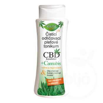 Bione cbd+cannabis arctisztító sminklemosó tonik 255 ml