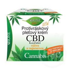 Bione cbd+cannabis ránctalanító arckrém 51 ml