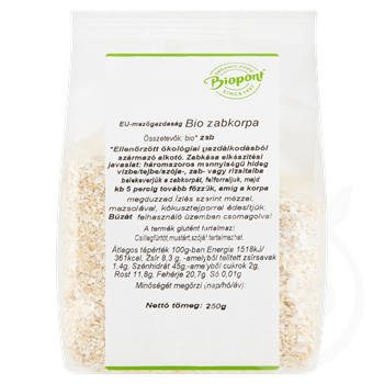 Biopont bio zabkorpa 250 g