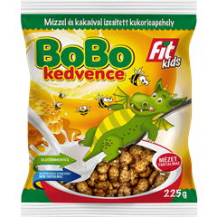 Bobo mézzel és kakaóval ízesített kukoricapehely 225 g