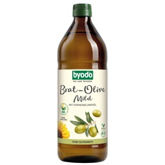 Byodo bio oliva-napraforgó sütőolaj enyhe 750 ml