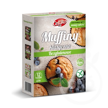 Celiko muffin lisztkeverék klassszikus 280 g