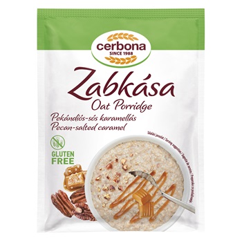 Cerbona gluténmentes zabkása pekándiós-sós karamellás 50 g