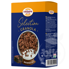 Cerbona granola selection brownie 200 g