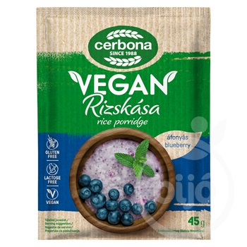 Cerbona vegán rizskása áfonya 45 g