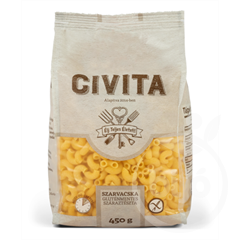 Civita kukorica száraztészta szarvacska 450 g