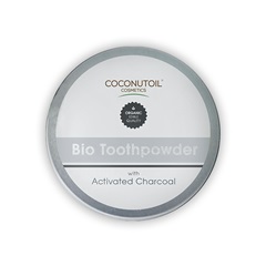 Coconutoil cosmetics bio fogpor aktív szénnel 50 ml