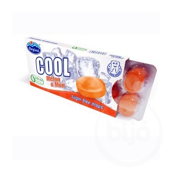 Cool melon&mint sárgadinnye-mentol ízű cukormentes cukorka 16 g