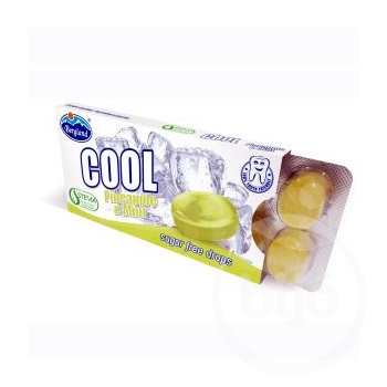 Cool pineapple&mint ananász-mentol ízű cukormentes cukorka 16 g