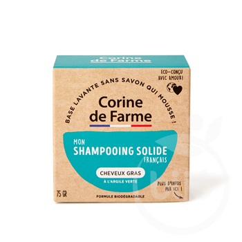 Corine de farme szilárd sampon zsíros hajra 75 g