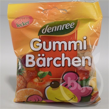 Dennree bio gumicukor gumimacis 100 g