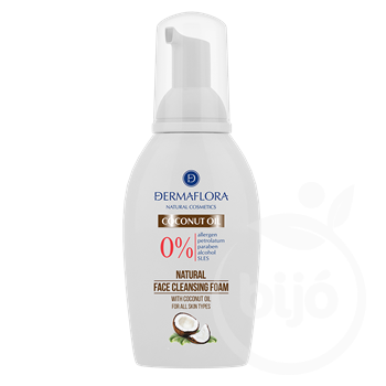 Dermaflora 0% arctisztító hab kókuszolaj 100 ml