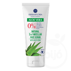 Dermaflora 0% micellás arcradír aloe vera 100 ml