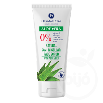 Dermaflora 0% micellás arcradír aloe vera 100 ml