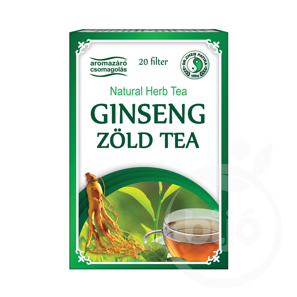 Dr.chen ginseng s z ldtea kever k 20x3g 60 g Web ruh z bijo.hu