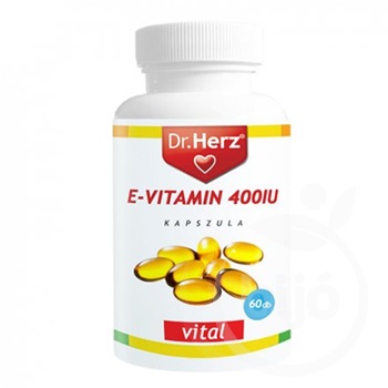 Dr.herz e-vitamin 400iu kapszula 60 db