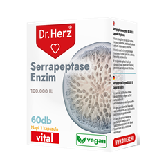 Dr.herz serrapeptase enzim 100000iu kapszula 60 db