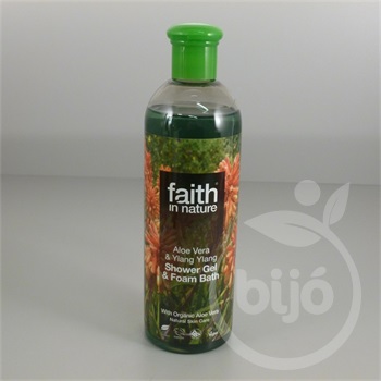 Faith In nature tusfürdő aloe vera-ylang ylang 400 ml