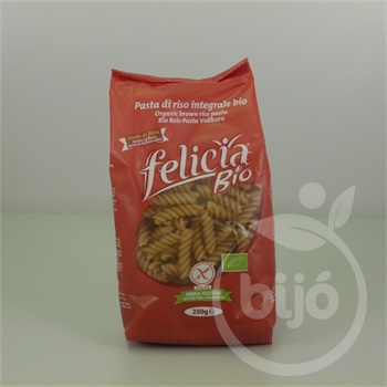 Felicia bio gluténmentes barnarizs fussili tészta 250 g