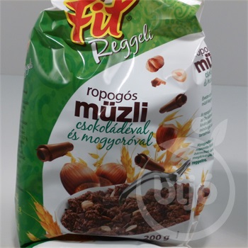 Fit reggeli ropogós müzli csoki-mogyoró 200 g