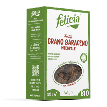 Felicia bio gluténmentes tészta hajdina fussili 250 g