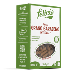 Felicia bio gluténmentes tészta hajdina penne 250 g