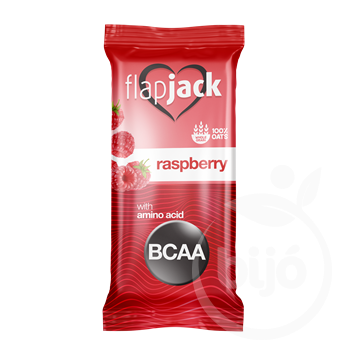 Flap Jack zabszelet málnával, bcaa-val, fehér bevonattal 60 g