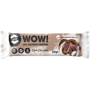 Forpro wow 25% crunchy protein szelet rich chocolate 50 g