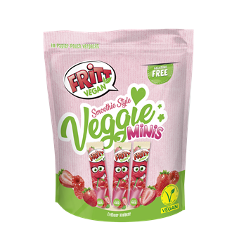 Fritt veggie smoothie style olvadós rágó málna-eper mix 135 g