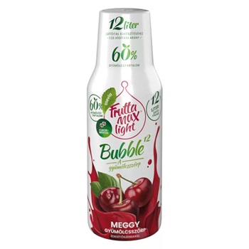 Fruttamax bubble 12 meggy 500 ml