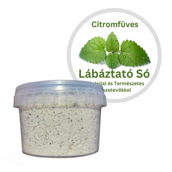 G&A natural products lábáztató só citromfüves illóolajjal 125 g