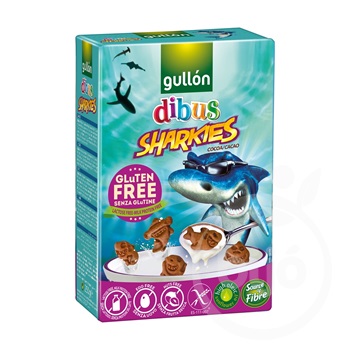 Gullón dibus sharkies gluténmentes reggeliző keksz 250 g