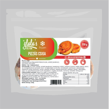 Glulu freefrom fagyasztott pizzás csiga 250 g