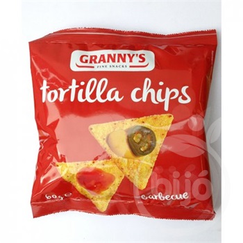 Grannys barbecue tortilla chips 60 g