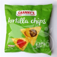 Grannys enyhén sós tortilla chips gluténmentes 60 g