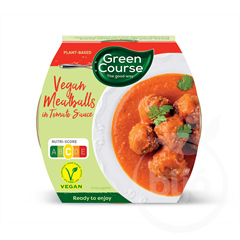 Green Course vegán golyók paradicsom mártásban 300 g